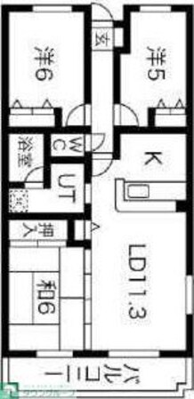 ディアレンス浦和の物件間取画像
